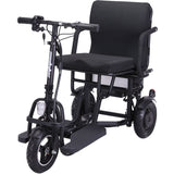 MotoTec Folding Mobility Electric Trike 48v 700w Dual Motor Lithium Bl