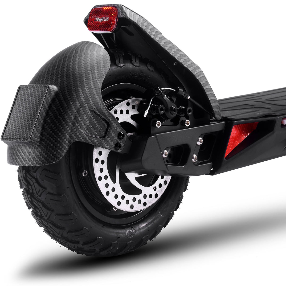 MotoTec Free Ride 48v 600w Lithium Electric Scooter - Black