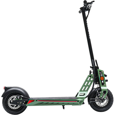 MotoTec Free Ride 48v 600w Lithium Electric Scooter - Green