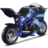 MotoTec Gas Pocket Bike GT 49cc 2-Stroke - Blue