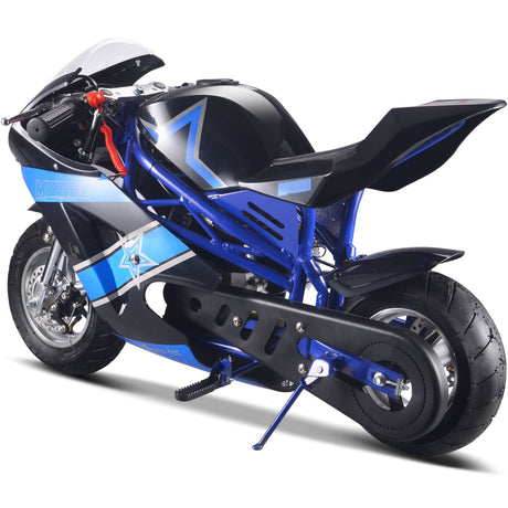 MotoTec Gas Pocket Bike GT 49cc 2-Stroke - Blue