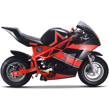 MotoTec Gas Pocket Bike GT 49cc 2-Stroke - Red