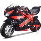 MotoTec Gas Pocket Bike GT 49cc 2-Stroke - Red