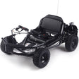 MotoTec Sandman Kids Gas Powered 49cc Go Kart - Black