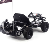 MotoTec Sandman Kids Gas Powered 49cc Go Kart - Black