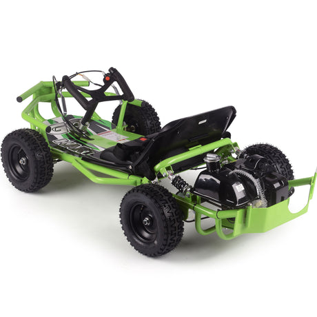 MotoTec Sandman Kids Gas Powered 49cc Go Kart - Green
