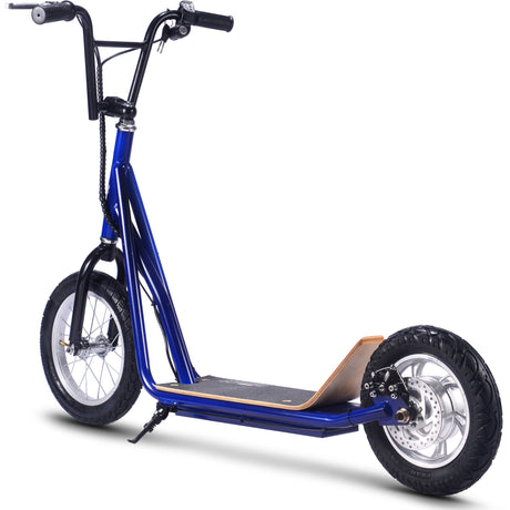 MotoTec Groove 36v 350w Big Wheel Lithium Electric Scooter - Blue