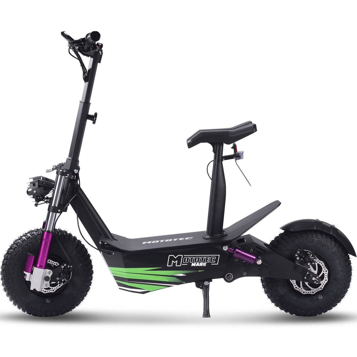 MotoTec - Mars 48v 2500w Electric Scooter Foldable — view 6