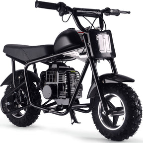 MotoTec Urchin 49cc 2-Stroke Kids Gas Mini Bike - Black