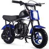 MotoTec Urchin 49cc 2-Stroke Kids Gas Mini Bike - Blue