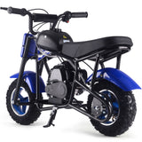 MotoTec Urchin 49cc 2-Stroke Kids Gas Mini Bike - Blue