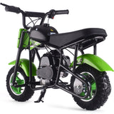 MotoTec Urchin 49cc 2-Stroke Kids Gas Mini Bike - Green