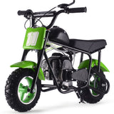 MotoTec Urchin 49cc 2-Stroke Kids Gas Mini Bike - Green