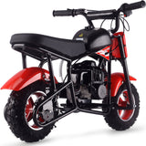 MotoTec Urchin 49cc 2-Stroke Kids Gas Mini Bike - Red