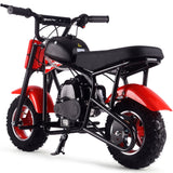 MotoTec Urchin 49cc 2-Stroke Kids Gas Mini Bike - Red