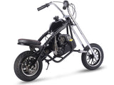 MotoTec 49cc Gas Mini Chopper - Black