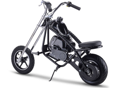 MotoTec 49cc Gas Mini Chopper - Black