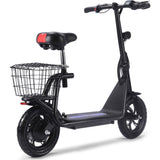 MotoTec - Metro 36v 500w Electric Scooter, Lithium Battery - Black