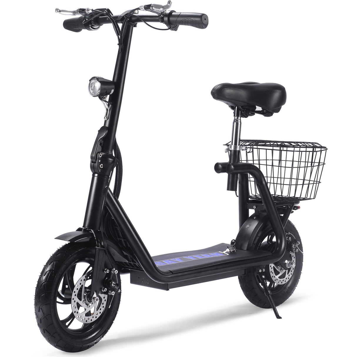 MotoTec - Metro 36v 500w Electric Scooter, Lithium Battery - Black