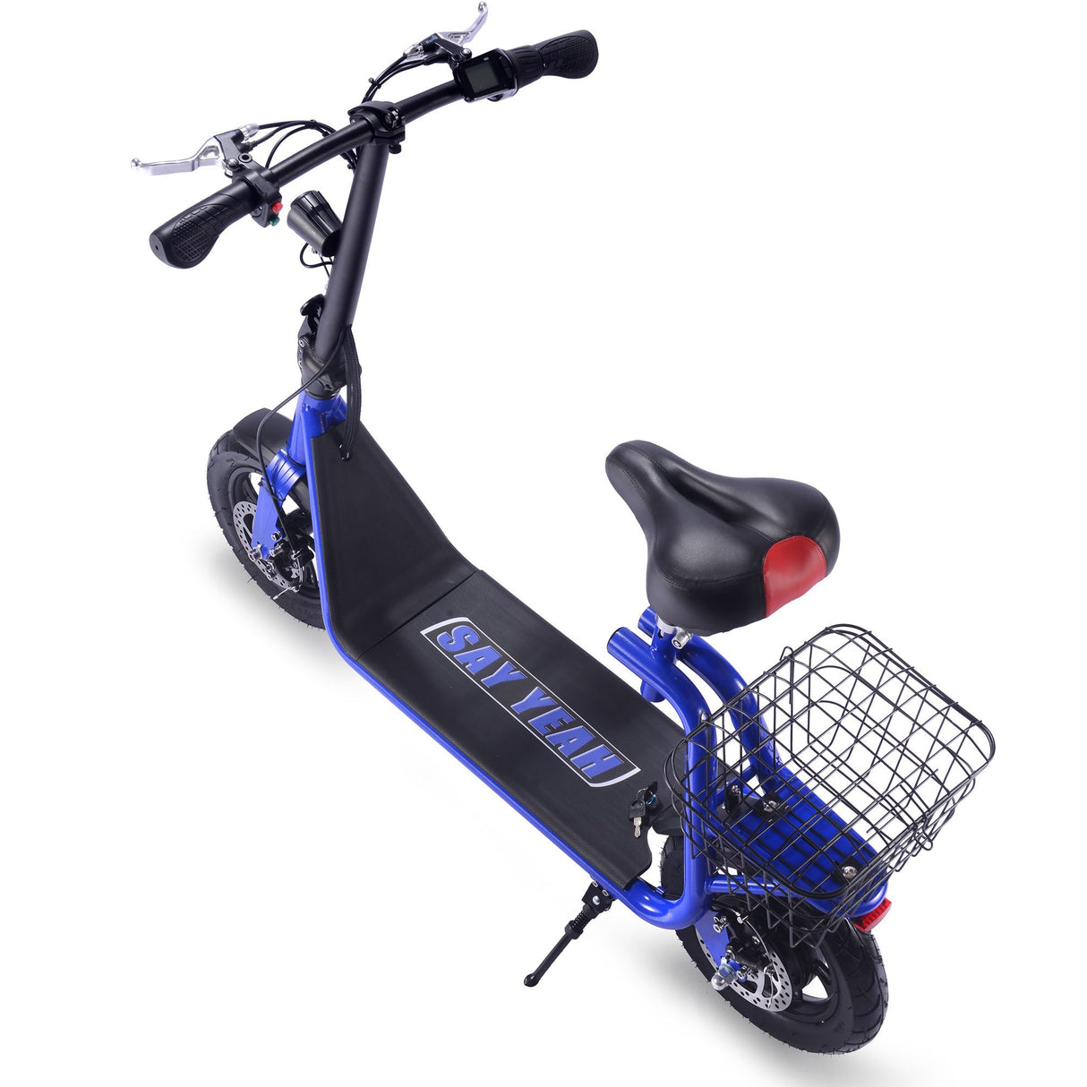 MotoTec - Metro 36v 500w Electric Scooter, Lithium Battery - Blue