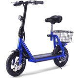 MotoTec - Metro 36v 500w Electric Scooter, Lithium Battery - Blue