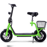 MotoTec - Metro 36v 500w Electric Scooter, Lithium Battery - Green