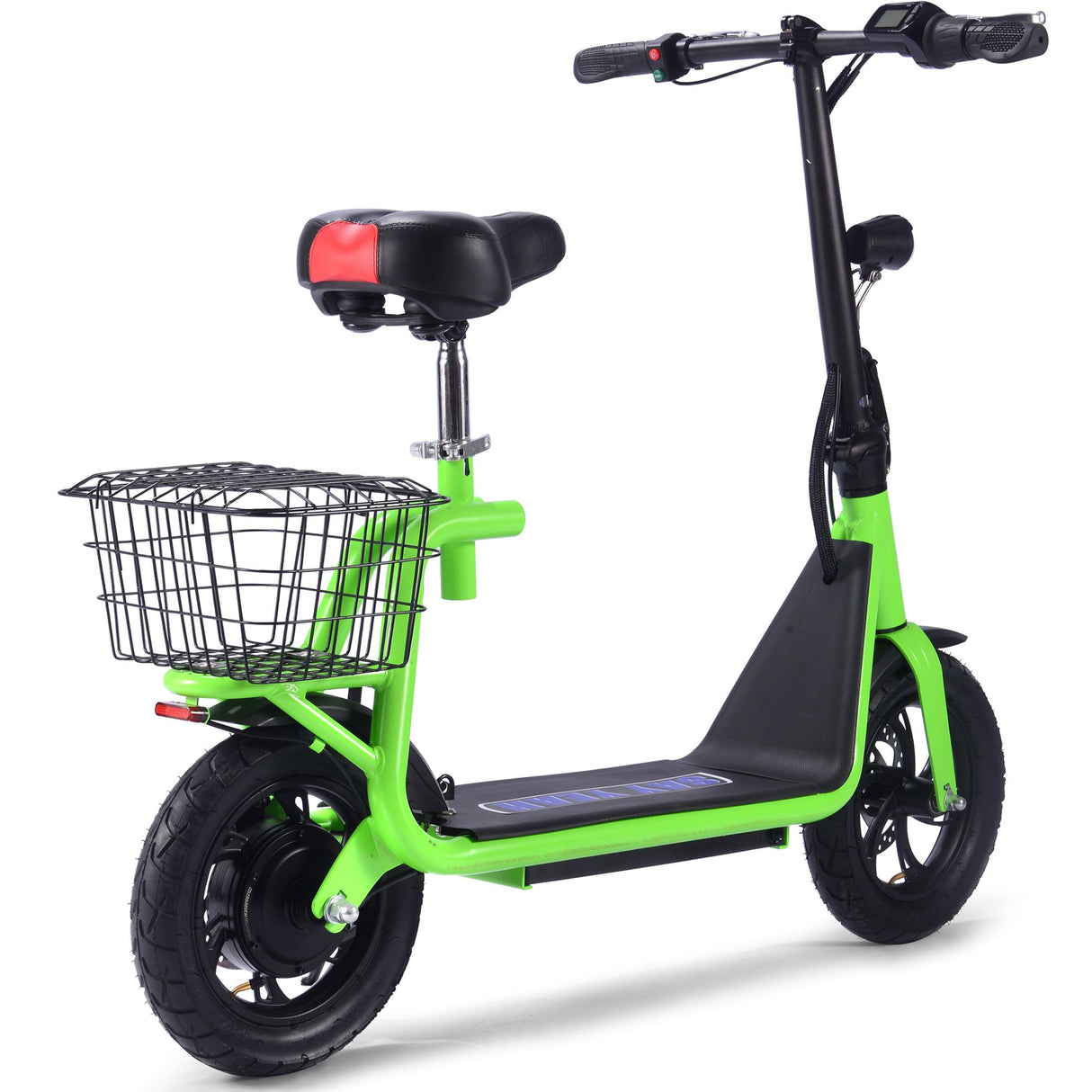 MotoTec - Metro 36v 500w Electric Scooter, Lithium Battery - Green