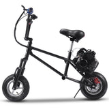 MotoTec 49cc Gas Mini Bike V2 - Black