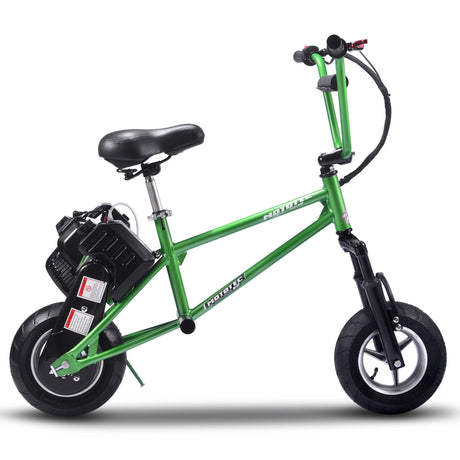 MotoTec 49cc Gas Mini Bike V2 - Green