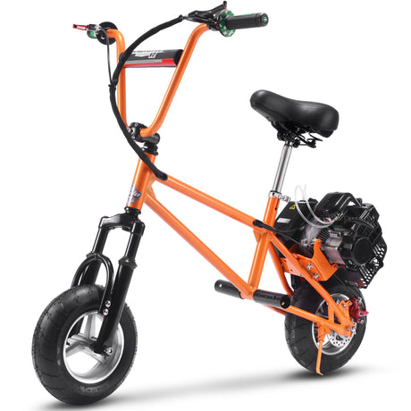 MotoTec 49cc Gas Mini Bike V2 - Orange