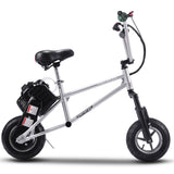 MotoTec 49cc Gas Mini Bike V2 - Silver