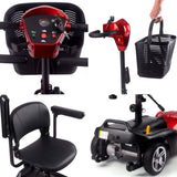 MotoTec Mobility Scooter 24v 250w - Blue