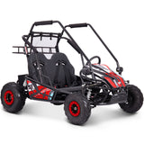 MotoTec Mud XL 60v 2000w Electric Go Kart Full Suspension - Red