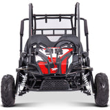 MotoTec Mud XL 60v 2000w Electric Go Kart Full Suspension - Red