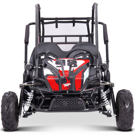 MotoTec Mud XL 60v 2000w Electric Go Kart Full Suspension - Red