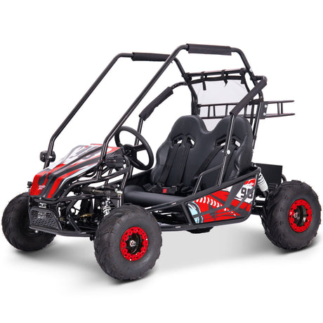 MotoTec Mud XL 60v 2000w Electric Go Kart Full Suspension - Red