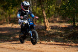 MotoTec Thunder 50cc 2-Stroke Kids Gas Dirt Bike - Green