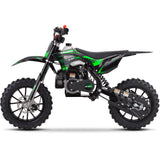 MotoTec Thunder 50cc 2-Stroke Kids Gas Dirt Bike - Green