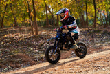 MotoTec Thunder 50cc 2-Stroke Kids Gas Dirt Bike - Green