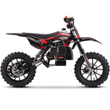 MotoTec Thunder 50cc 2-Stroke Kids Gas Dirt Bike - Red