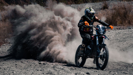 MotoTec - Venom 72V 12000W Electric Dirt Bike Black