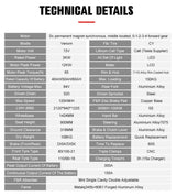 MotoTec Venom 72v 12000w Electric Dirt Bike