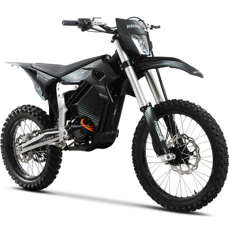 MotoTec - Venom 72V 30000W Electric Dirt Bike Black