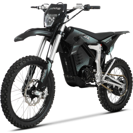MotoTec - Venom 72V 30000W Electric Dirt Bike Black