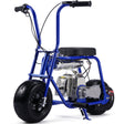 MotoTec Wild Rover 49cc 2-Stroke Kids Gas Mini Bike - Blue