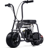 MotoTec Wild Rover 49cc 2-Stroke Kids Gas Mini Bike - Grey