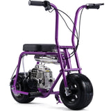 MotoTec Wild Rover 49cc 2-Stroke Kids Gas Mini Bike - Purple