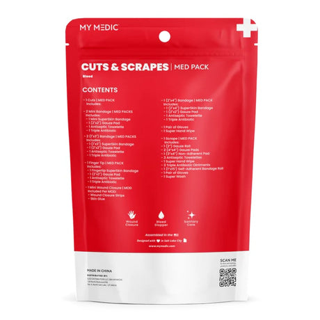 MY MEDIC - Cuts and Scrapes Med Pack