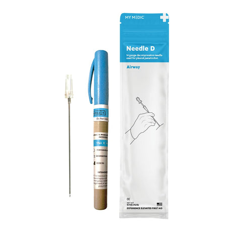 My Medic - Decompression Needle, Life-Saving Tension Pneumothorax Treatment