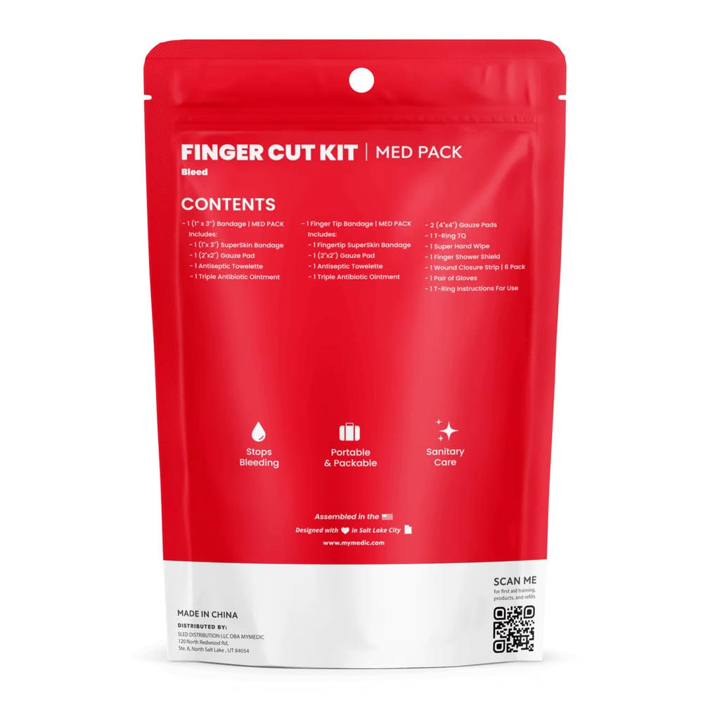 MY MEDIC - Finger Cut Kit Med Pack